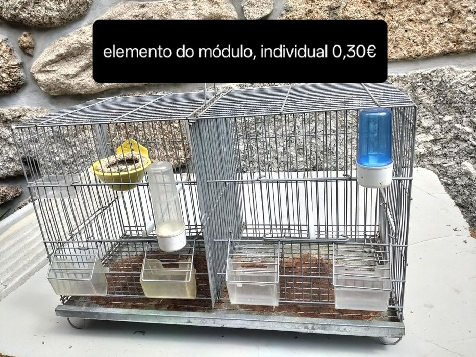 Várias gaiolas usadas para venda  para criação TDS em bom estado