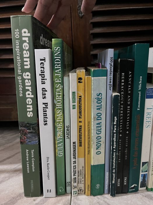 37 Livros de Jardinagem (usados mas em bom estado)