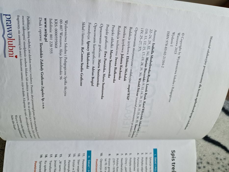 Historia i teraźniejszość 2 WSiP