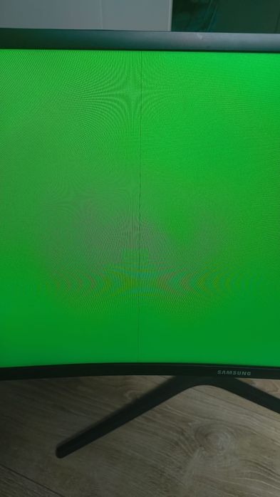 Monitor Samsung C24FG73 24" 120 Hz Zakrzywiony Uszkodzona matryca