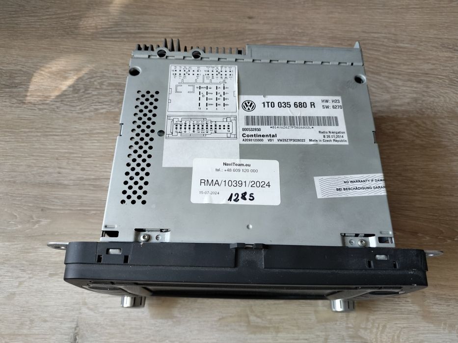 Radio Navi VW Passat B7  RNS 510