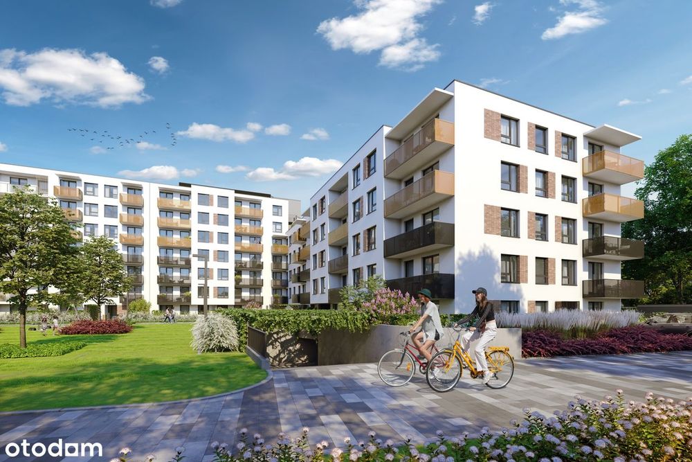 2-pokojowe mieszkanie 40m2 + loggia Bezpośrednio