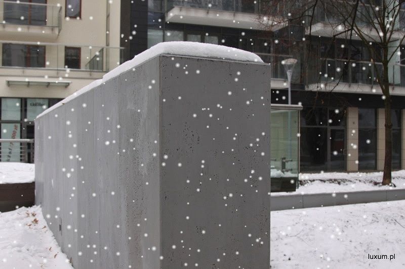 Beton architektoniczny. Płyty bez szkodliwych dodatków, bez włókien!