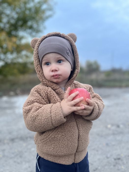 Куртка тедді 80 карамель little angel