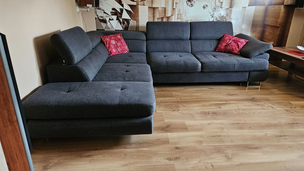 Narożnik wypoczynkowy z funkcją spania