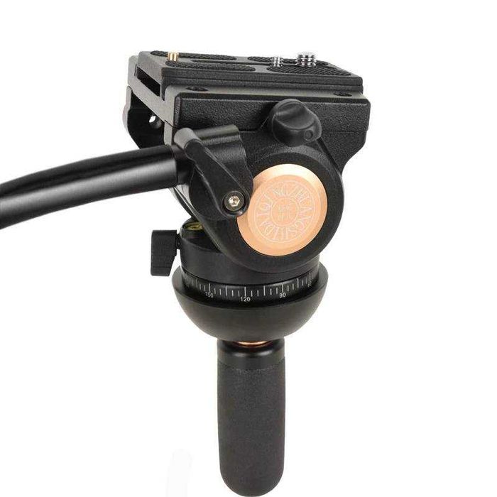 Компактний потужний відео штатив QZSD Q880s з гідравлічною головою Q90