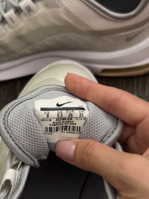 39p Nike air max axis кросівки спортивні жіночі