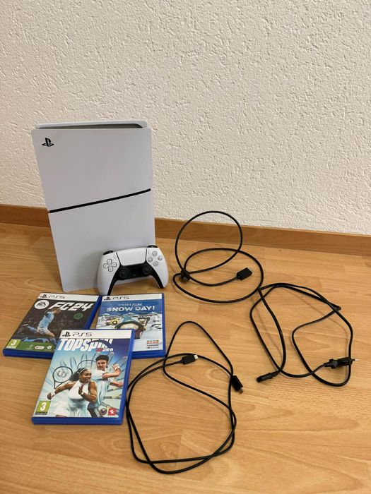 PlayStation 5 (825GB) + 3 jogos