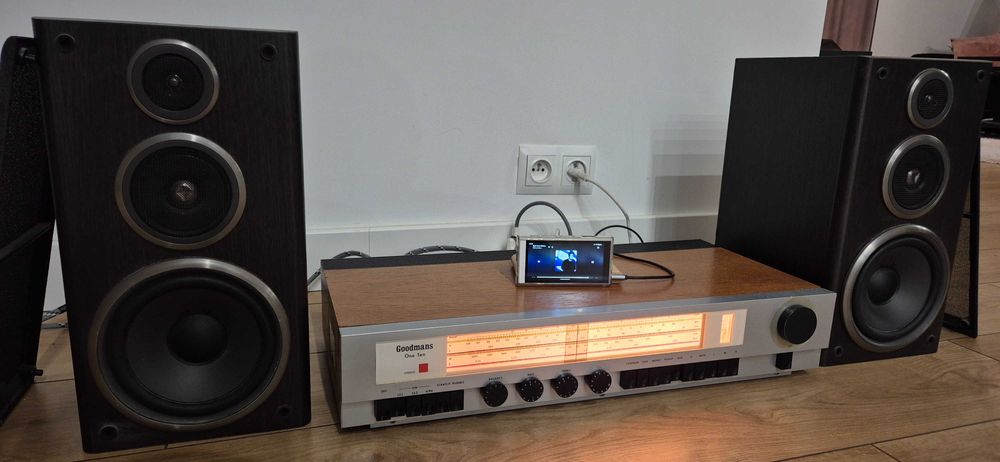Goodmans One Ten + kolumny JVC SP E95