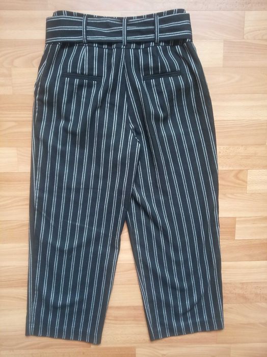 Классные брюки-кюлоты с поясом New Look р.34 (XS)