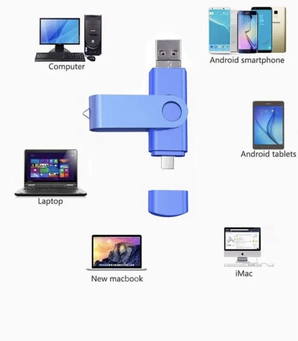 USB флешка 3в1