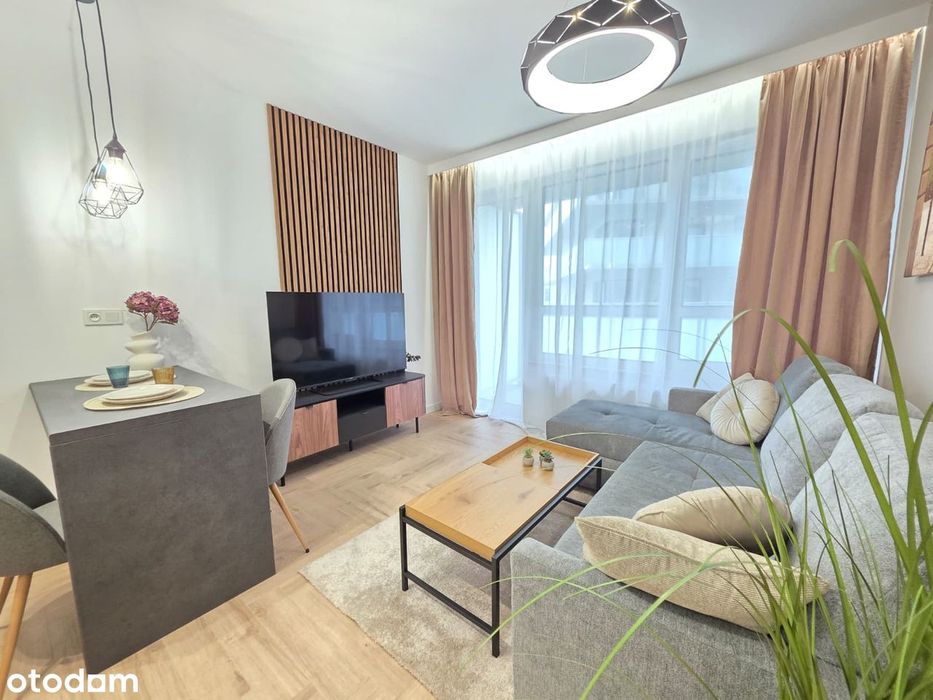 2 pokoje + balkon | Klimatyzacja | Sauna | Siłownia | + wykończenie