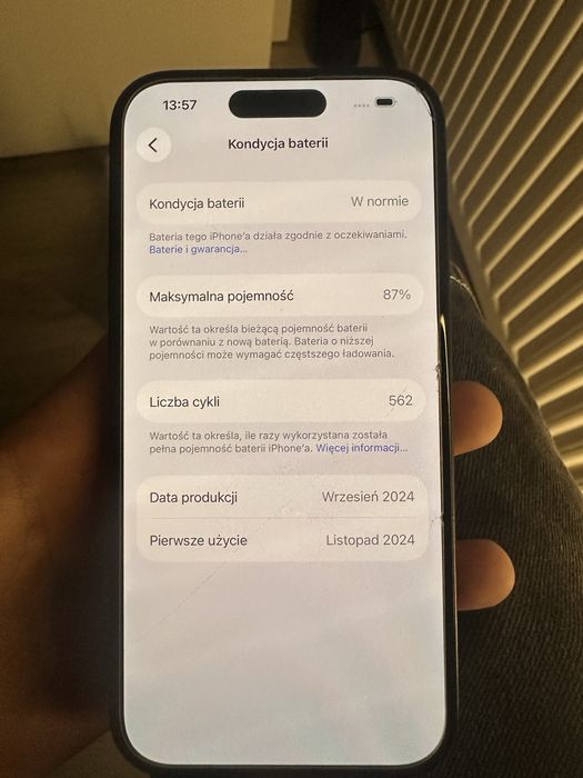 Telefon Iphone 15 87% 128gb