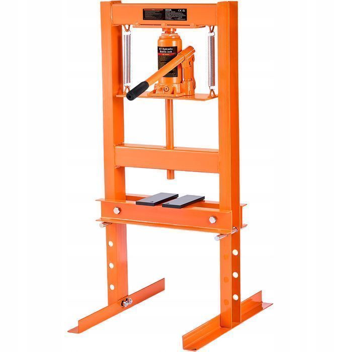 Prasa hydrauliczna vevor 6t mocna prasa warsztatowa rama h stal