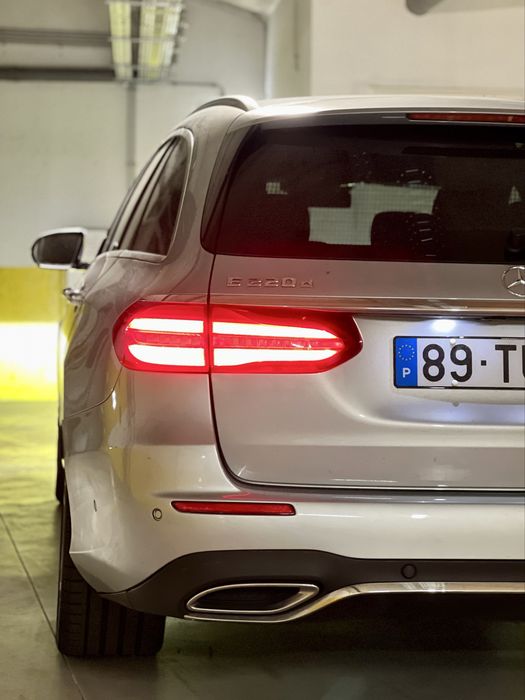Mercedes E220 d AMG full extras - Nacional - Como nova