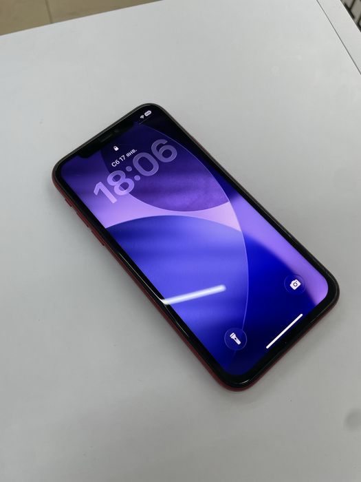 iphone 11 Red 64gb Rsim  No Face Id