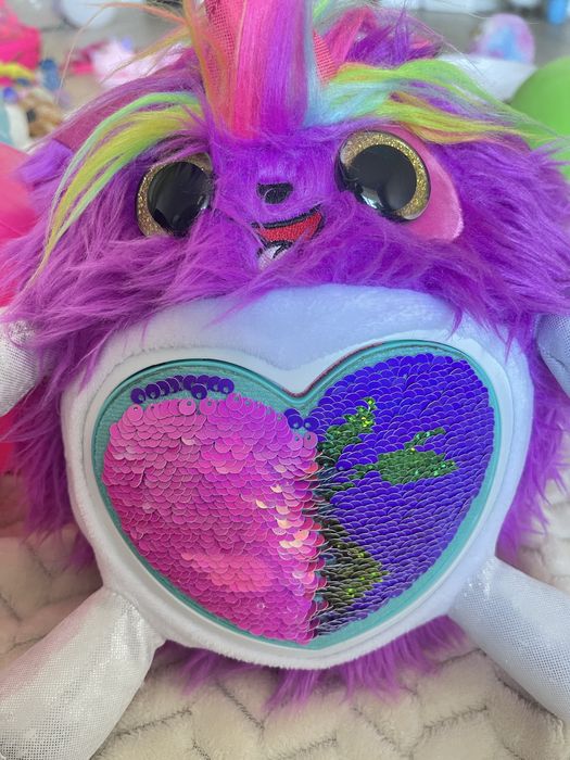 Набір мʼяких іграшок у яйці єдинорозі