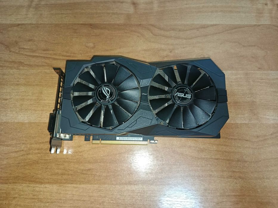 Игровая видеокарта Asus GeForce GTX 1050 Ti ROG Strix OC 4GB GDDR5 128bit