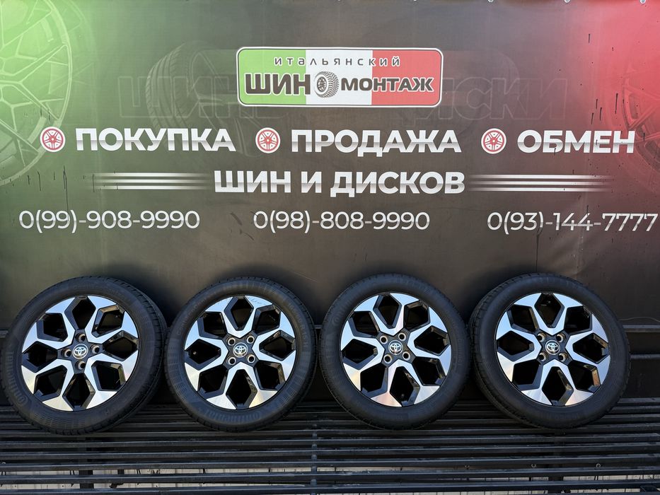 99 Оригінальні діски Toyota Aygo 4/100 R15 et35 165/60 R15 Continental