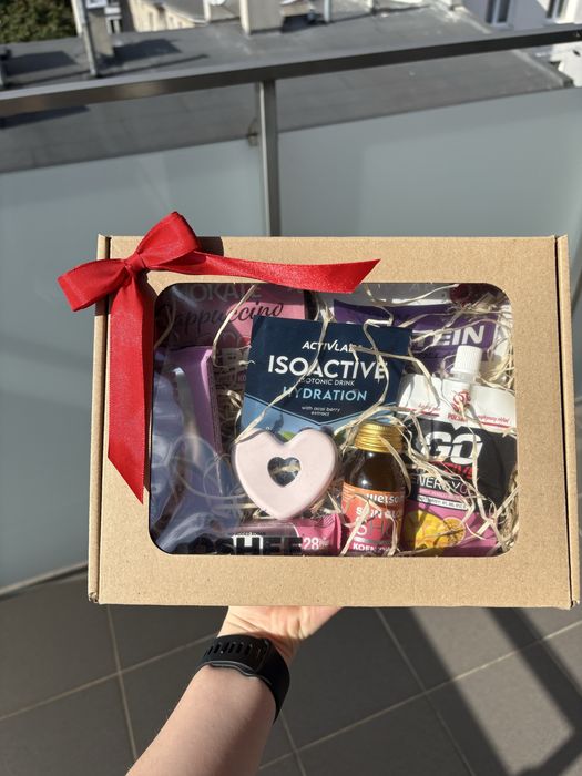 Box prezentowy prezent pudełko zestaw protein proteinowy fitness fit siłownia gym