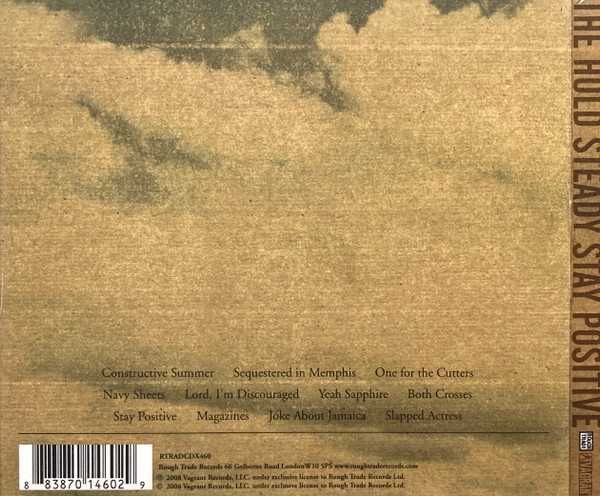 Hold Steady  cd  Stay Positive    indie rock Limited Edition, Digipak