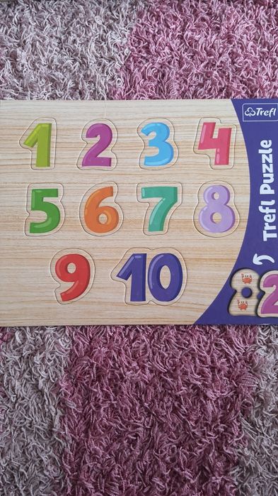Puzzle cyferki duże