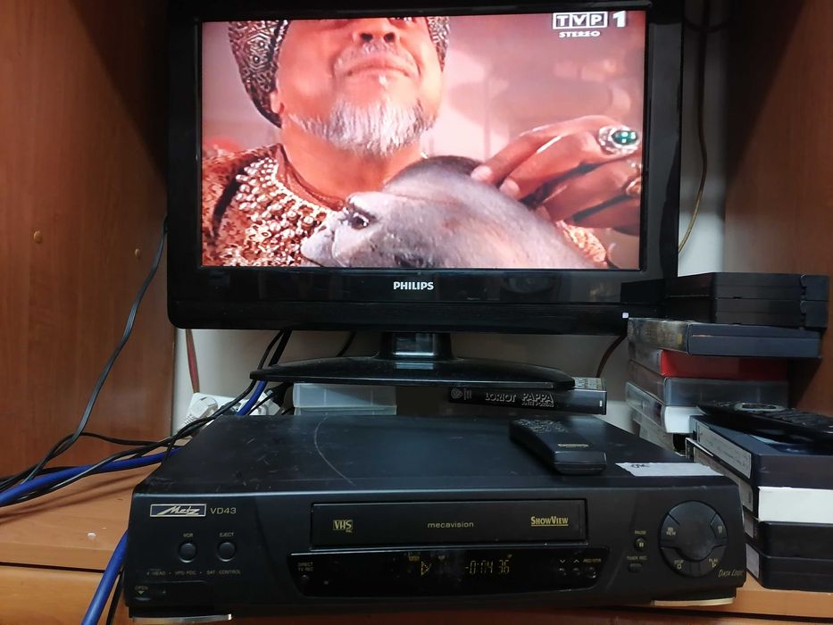 Magnetowid VHS METZ VD43 (Panasonic) pilot