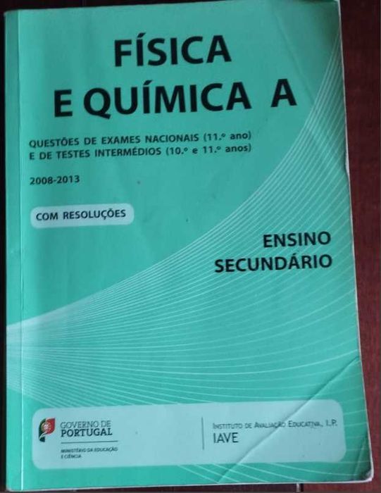 Livro de preparação para exame de Física-Química (2008 a 2013)