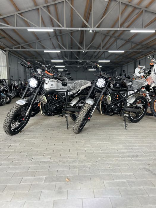 Мотоцикл Geon Scrambler 300 || покоління, Новинка 2025 року, Доставка