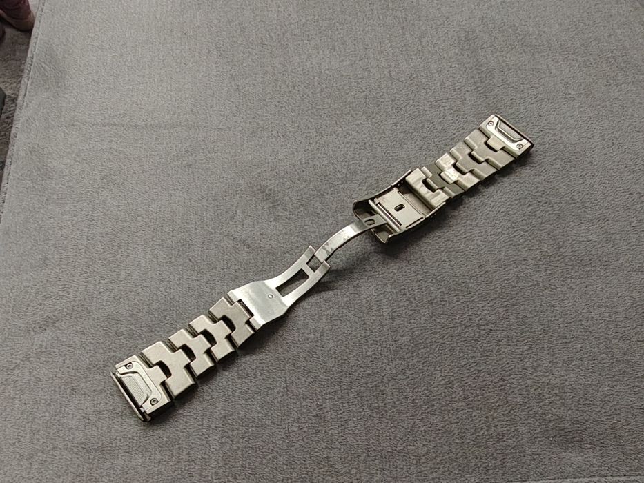 Bransoleta Oryginalna Garmin QuickFit 26 Srebrna