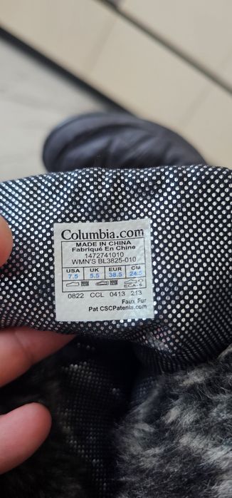 Жіночі чоботи Colombia р.38.5