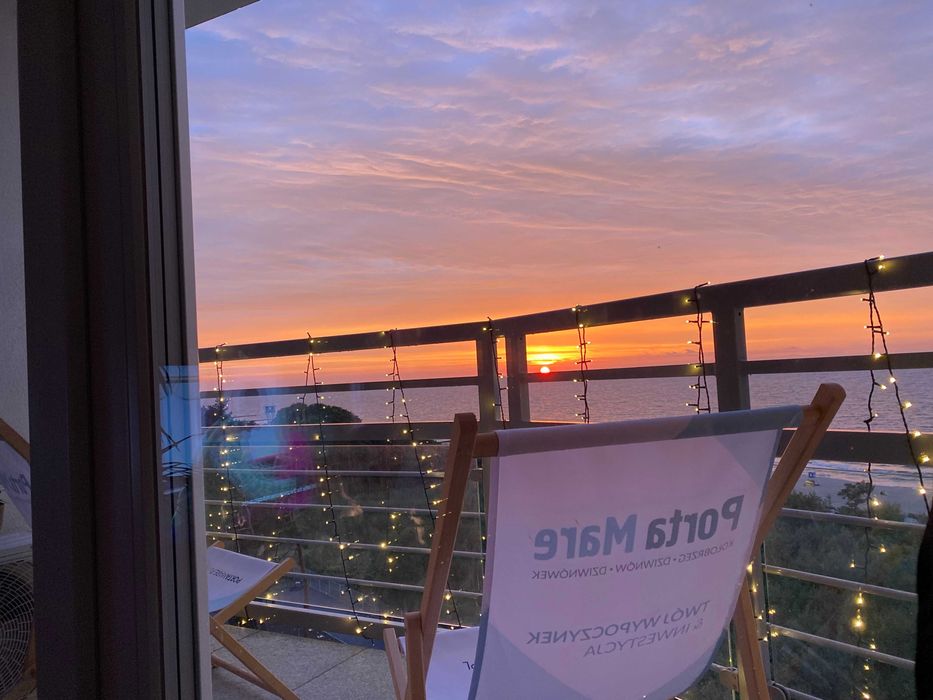 Apartament Porta Mare Lux - Widok na Morze, 7 piętro, zapraszamy z Psami