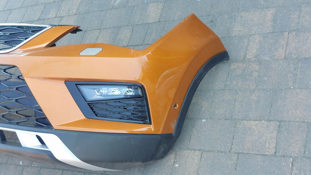 seat ateca zderzak przód przedni radad pdc skryski spryskiwacze