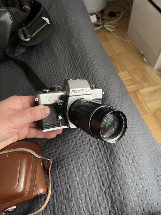 вінтажні  фотоапарати  meopta optineta,agfa optima 1,revueflex tl25