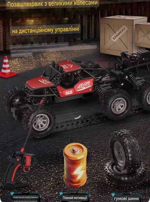 Джип на радіоуправлінні Arkou