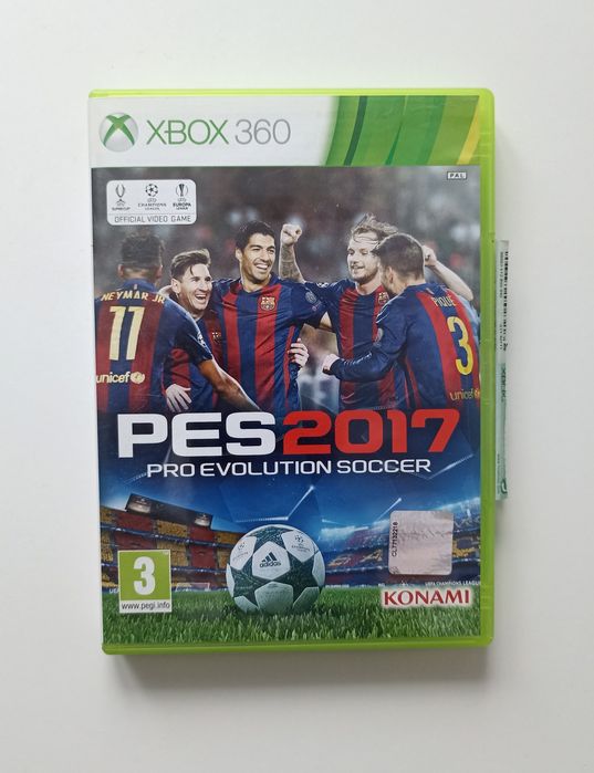 PES 2017 na Xbox 360