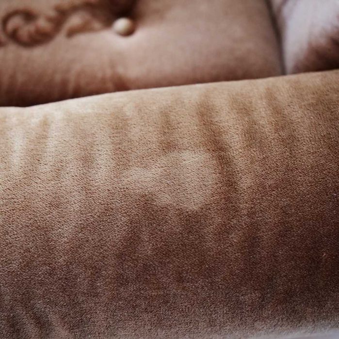 Par de poltronas vintage estofadas