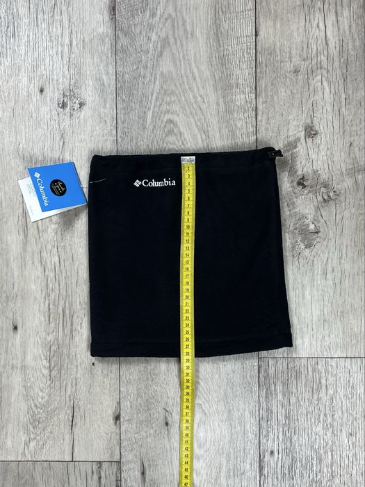 Columbia баф флисовый зимний черный