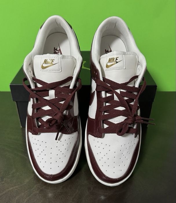 Nike Dunk Low Originals Burgundy Croc (NEW IN BOX)
