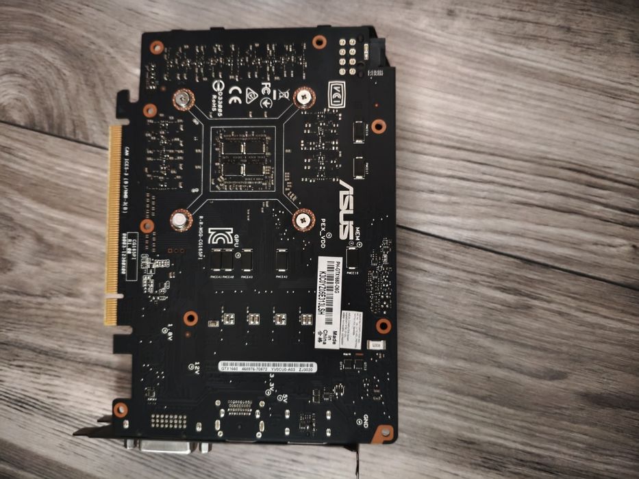 GTX 1660 Asus Phoenix 6gb
