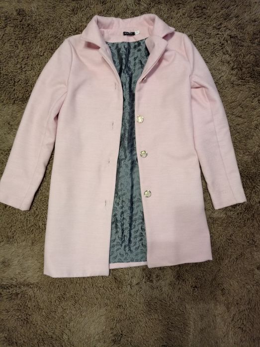 Пальто рожеве кашеміроае весна/осінь