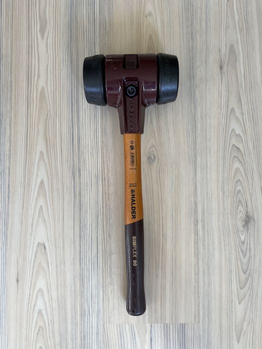 Молоток, киянка для бордюрів та плитки Simplex 80 мм, 2,8 кг