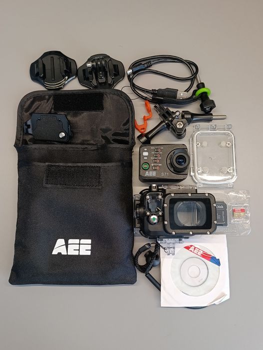 Екшн-камера AEE MagiCam S71 • ПОВНИЙ КОМПЛЕКТ + SD 64GB (Аналог GoPro)