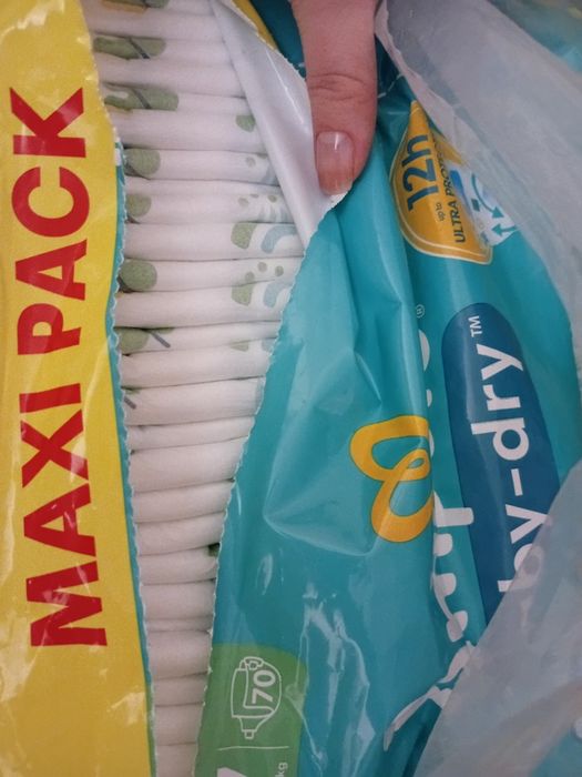 Підгузки Pampers baby dry 7
