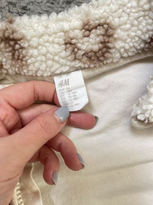 Продам куртку демісезонну H&M, куртка тедді, шерпа