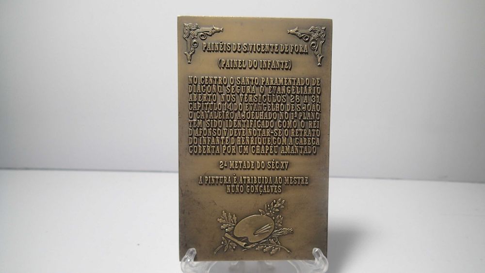 Placa em Bronze dos Paineis de S. Vicente, Painel do Infante