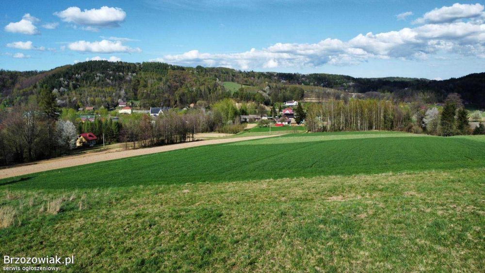 Widokowa działka budowlana – Hłudno