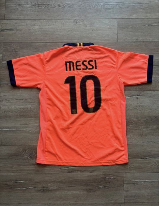 Koszulka FC Barcelona Messi 10 UNICEF – kolor pomarańczowy