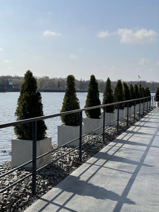 Бетонні кашпо лофт, вазон, різні види та розміри