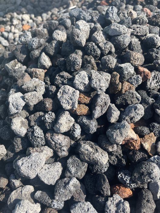 Grys LAWA WULKANICZNA - Lawa Łamana, Kamień do Akwarium Podłoże Lawowe